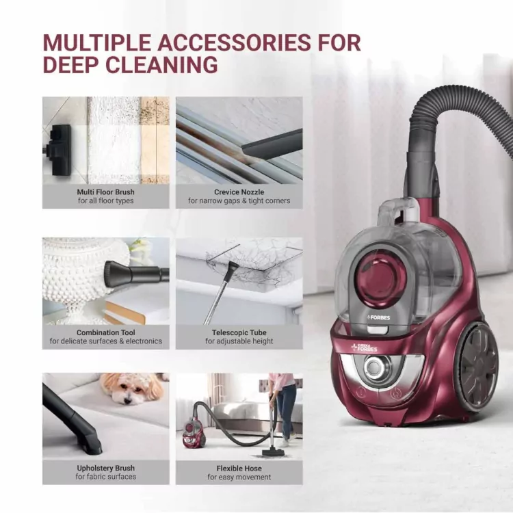 Eureka Forbes Tornado Vacuum Cleaner | Powerful 24 kPa Suction - Image 6