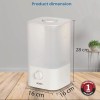 AGARO Breeze Cool Mist Ultrasonic Humidifier - Thumbnail Image 2