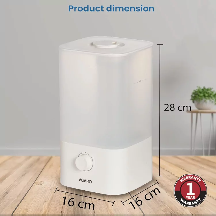 AGARO Breeze Cool Mist Ultrasonic Humidifier - Image 2