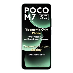 Poco M7 5G Mint Green 6GB RAM|128GB ROM|SD4 Gen2 Processor