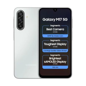 Samsung Galaxy M17 5G Mobile, 6GB RAM, 128GB, 50MP OIS Triple Camera