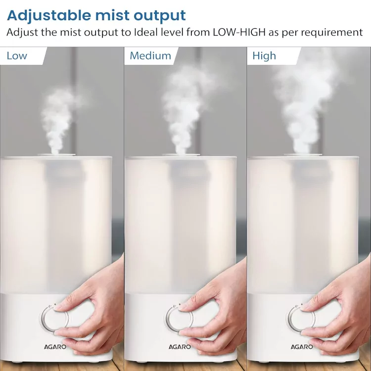 AGARO Breeze Cool Mist Ultrasonic Humidifier - Image 4
